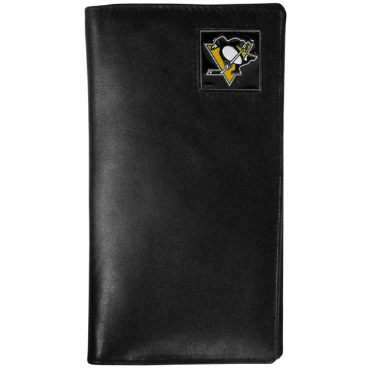 Pittsburgh Penguins® Leather Tall Wallet - Siskiyou Buckle
