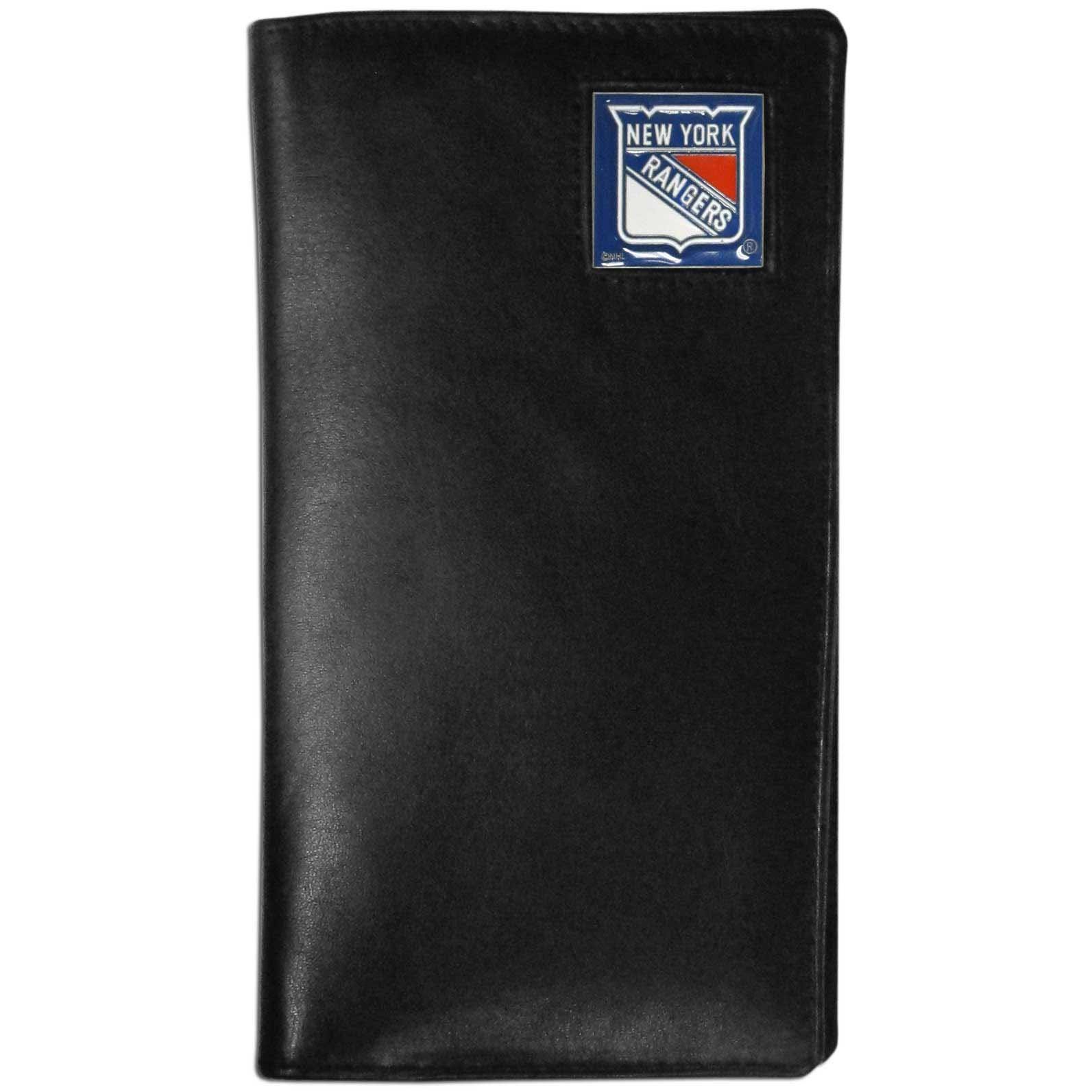 New York Rangers® Leather Tall Wallet - Siskiyou Buckle