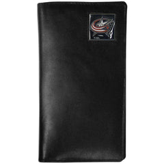 Columbus Blue Jackets® Leather Tall Wallet - Siskiyou Buckle