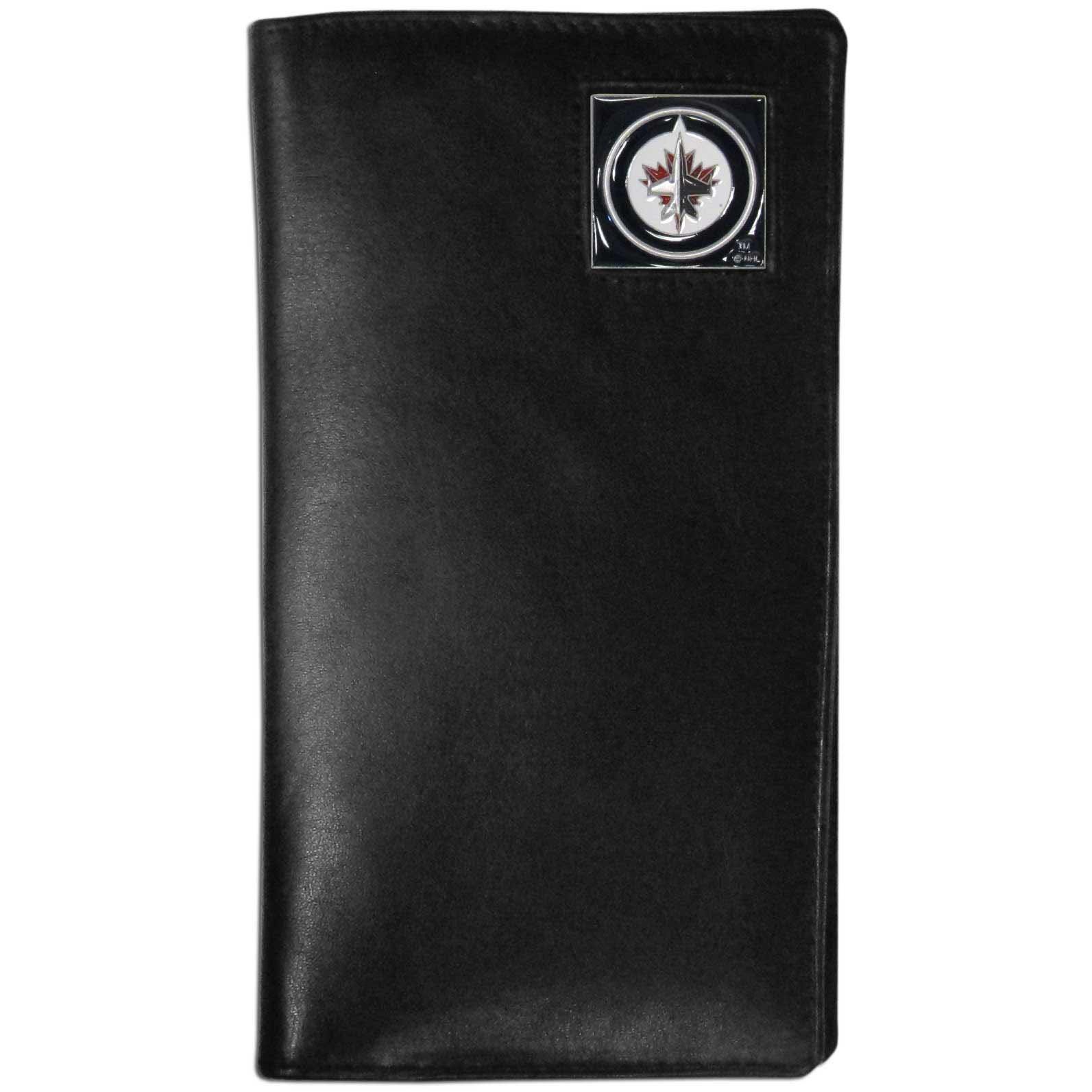 Winnipeg Jets™ Leather Tall Wallet - Flyclothing LLC