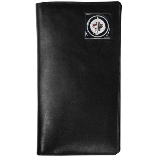 Winnipeg Jets™ Leather Tall Wallet - Flyclothing LLC