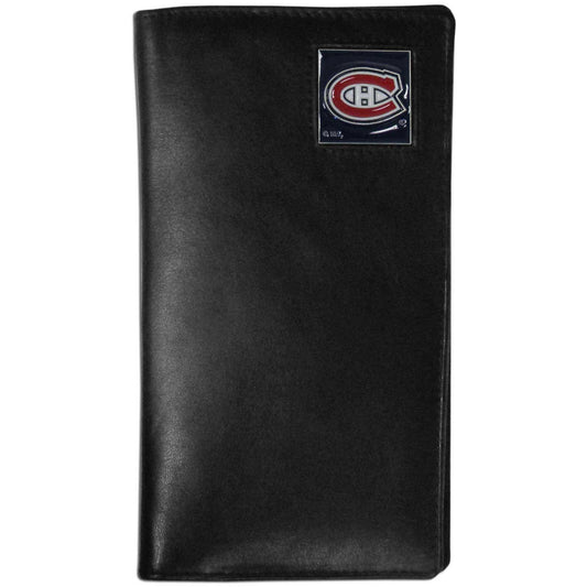 Montreal Canadiens® Leather Tall Wallet - Siskiyou Buckle