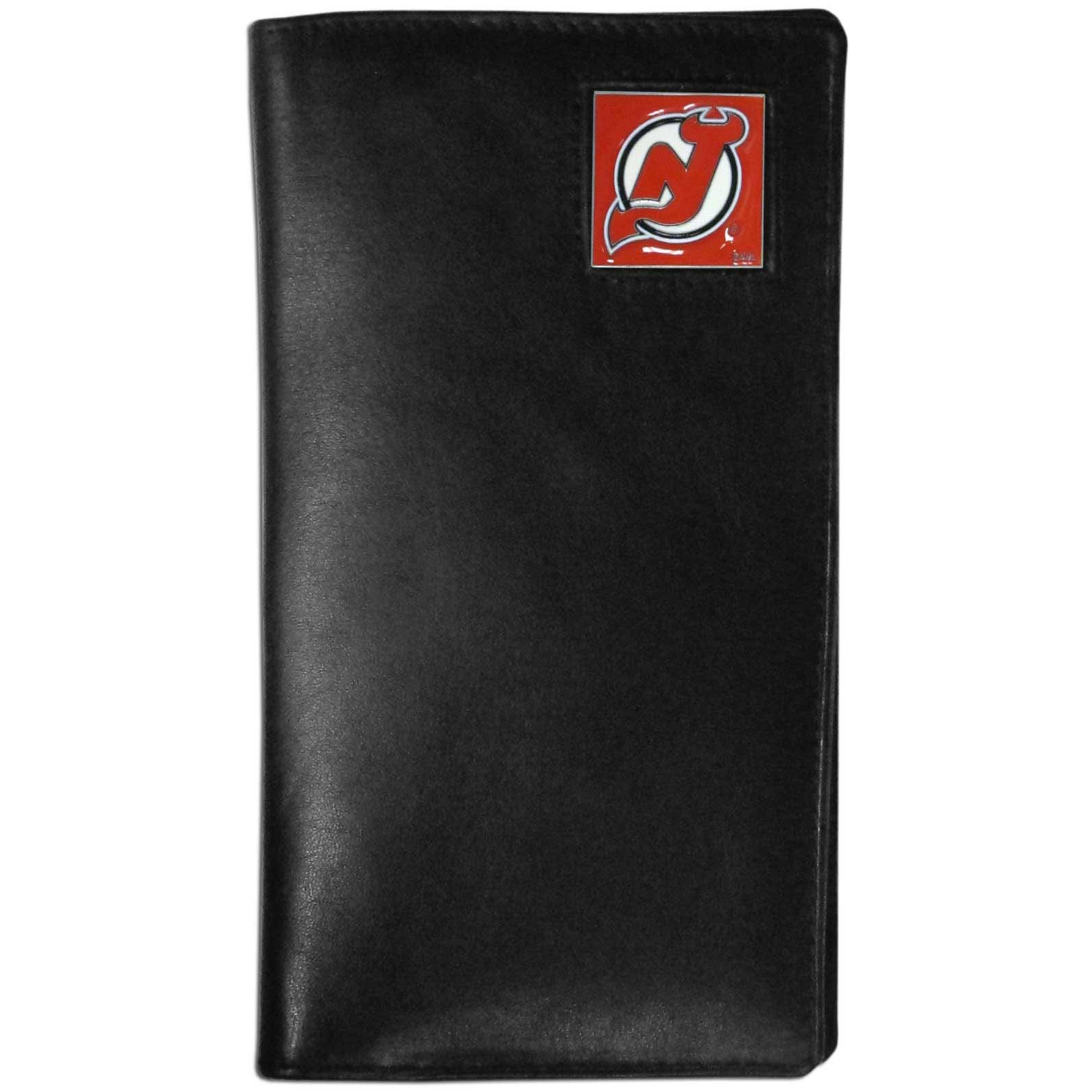 New Jersey Devils® Leather Tall Wallet - Flyclothing LLC