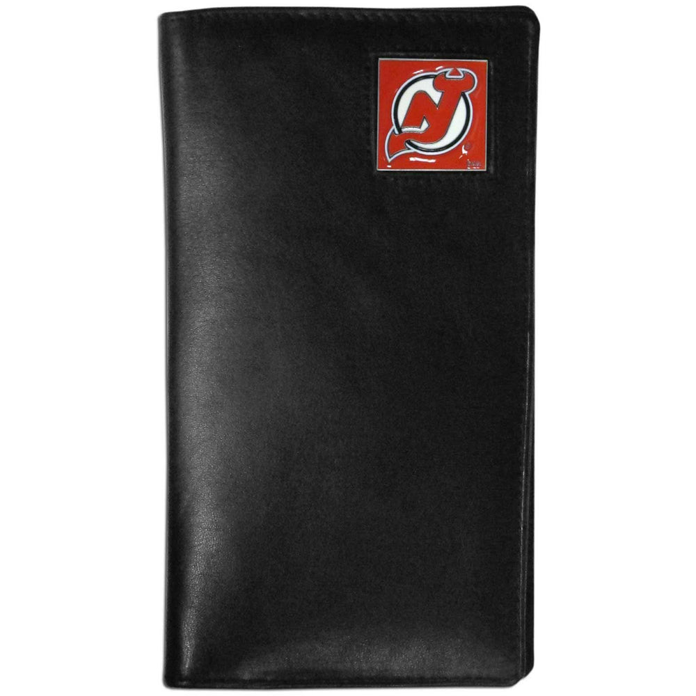 New Jersey Devils® Leather Tall Wallet - Siskiyou Buckle