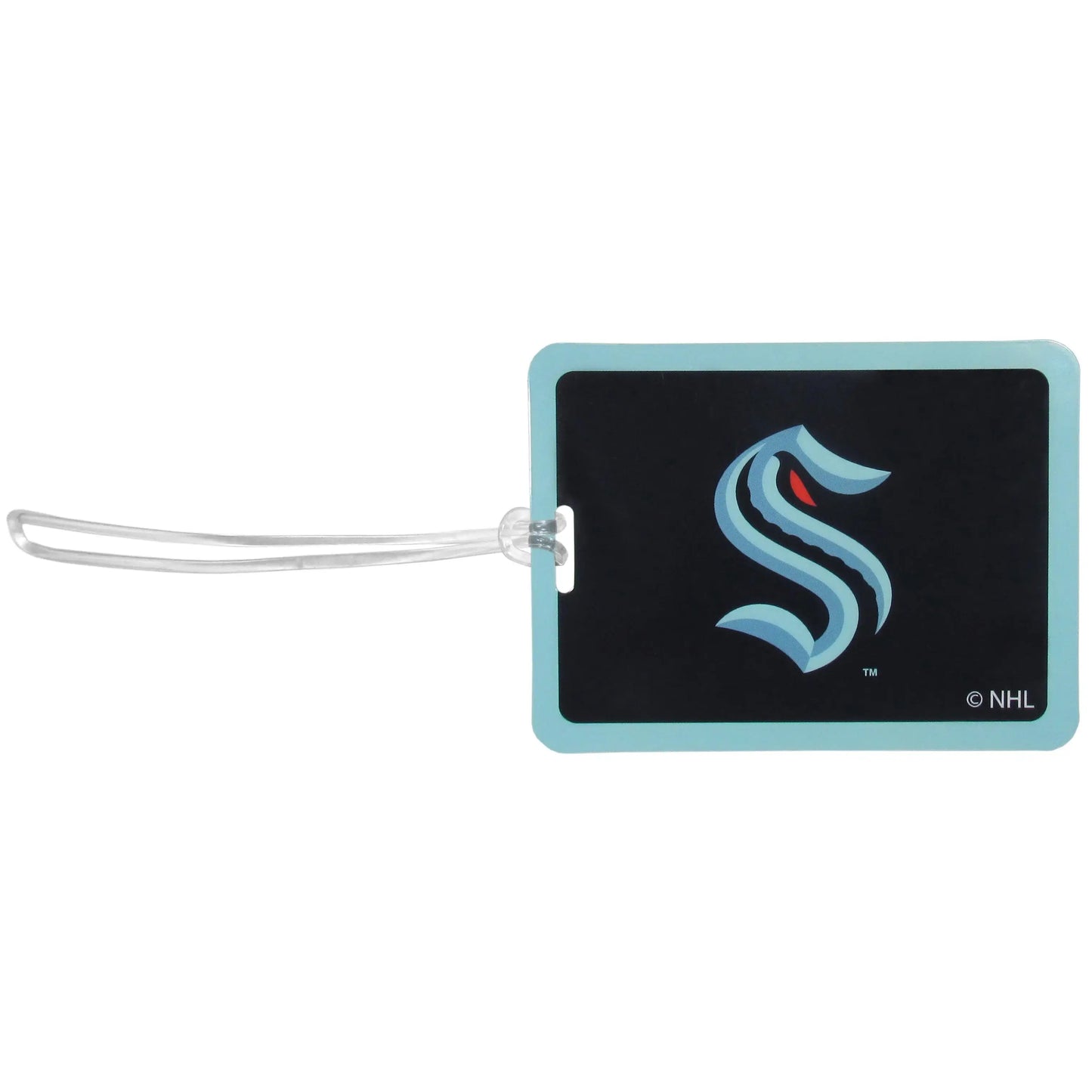 Seattle Kraken Vinyl Luggage Tag - Siskiyou Buckle - Flyclothing LLC