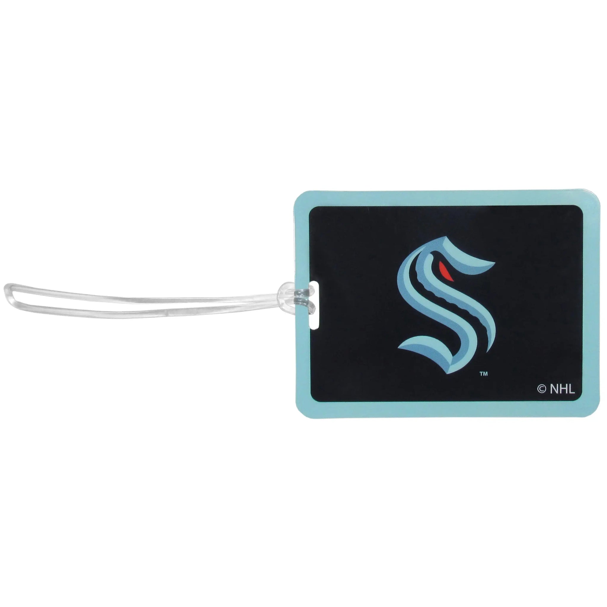 Seattle Kraken Vinyl Luggage Tag - Siskiyou Buckle - Flyclothing LLC