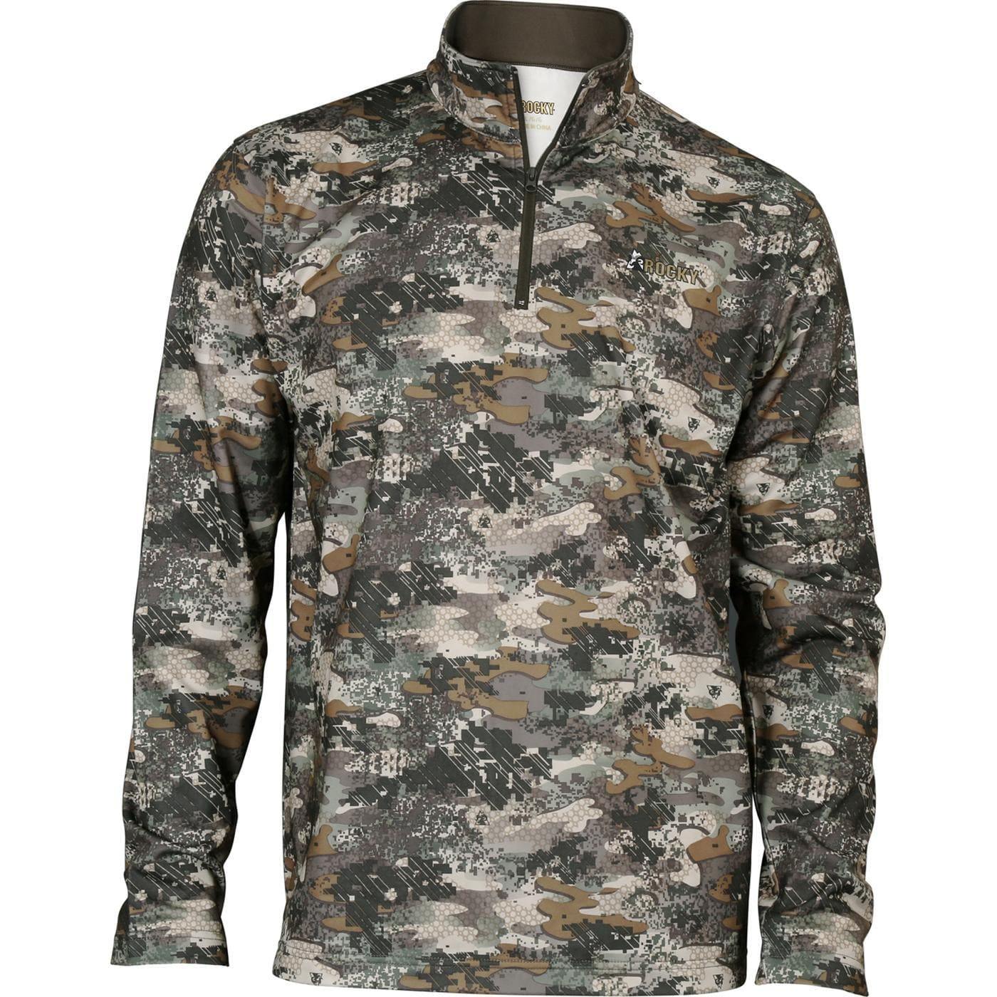 Rocky Camo Fleece Zip Shirt - Rocky
