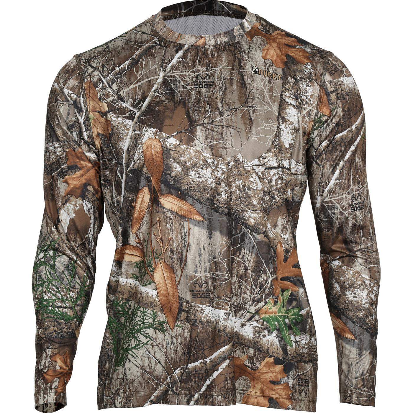Rocky Camo Long-Sleeve Performance Tee Shirt - Rocky Boots - Flyclothing LLC