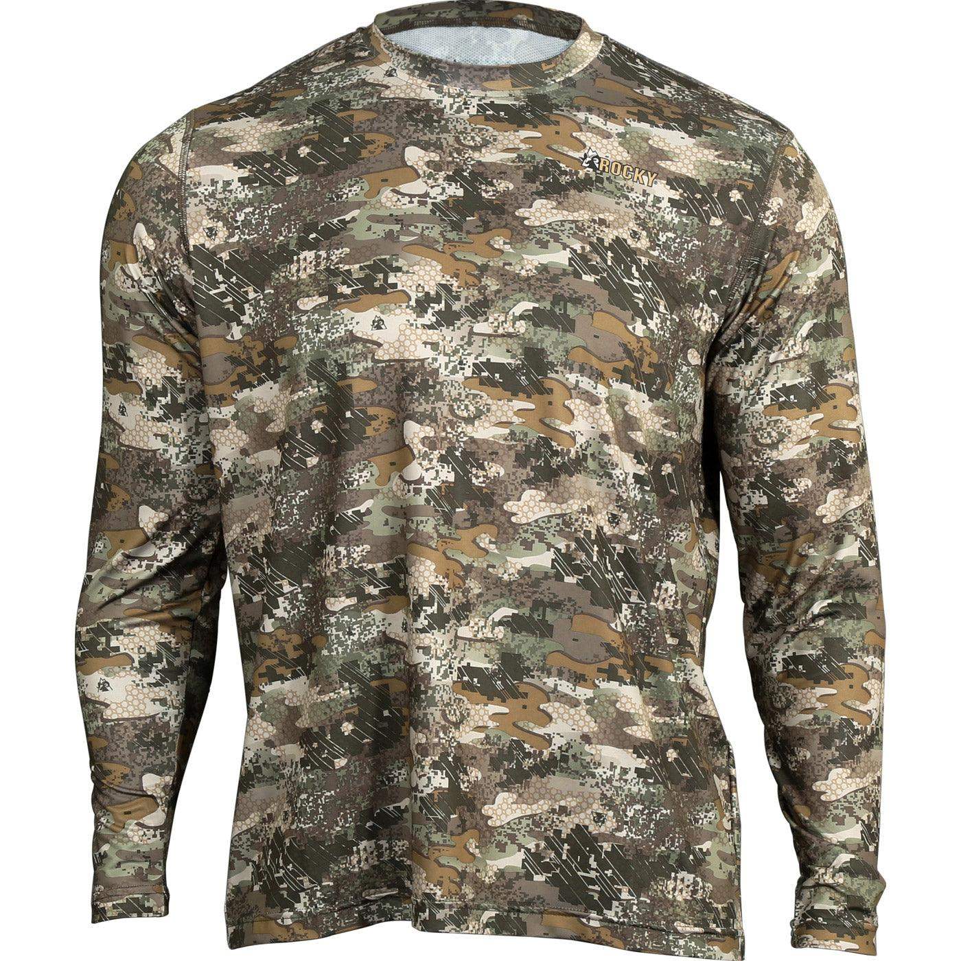 Rocky Camo Long-Sleeve Performance Tee Shirt - Rocky Boots - Flyclothing LLC