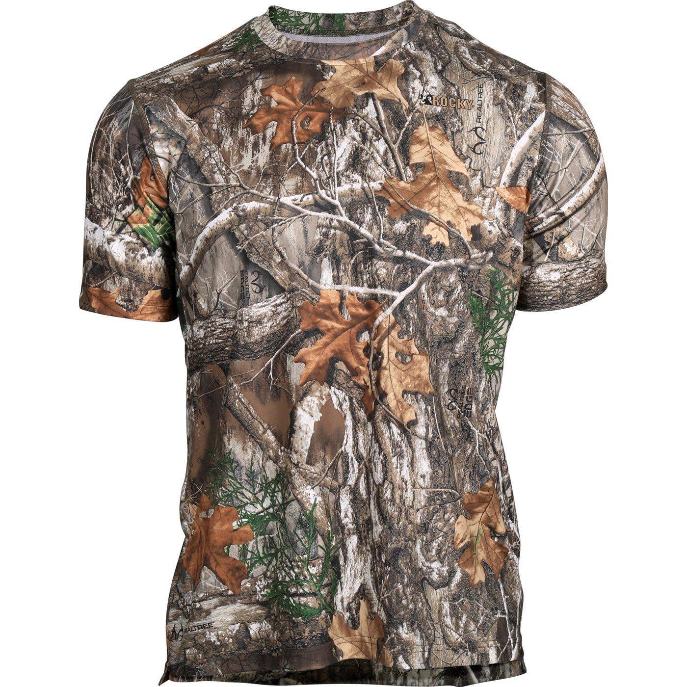 Rocky Camo Short-Sleeve Performance Tee Shirt - Rocky Boots - Flyclothing LLC