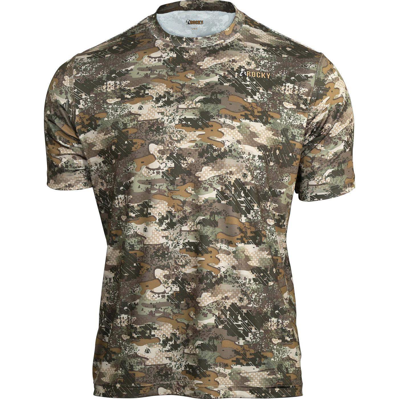 Rocky Camo Short-Sleeve Performance Tee Shirt - Rocky Boots - Flyclothing LLC