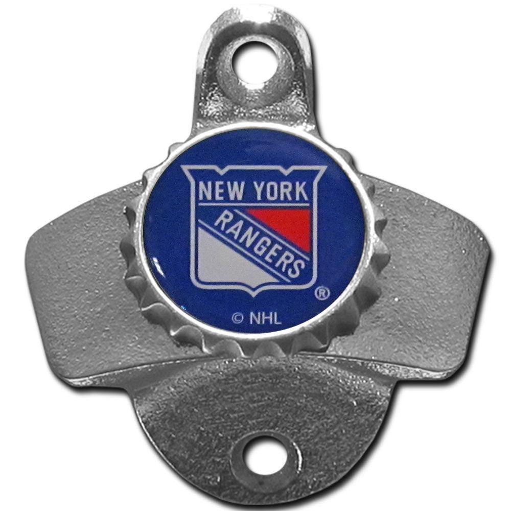 New York Rangers® Wall Mounted Bottle Opener - Siskiyou Buckle