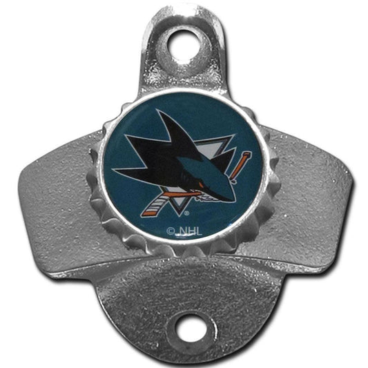 San Jose Sharks® Wall Mounted Bottle Opener - Flyclothing LLC