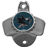 San Jose Sharks® Wall Mounted Bottle Opener - Siskiyou Buckle