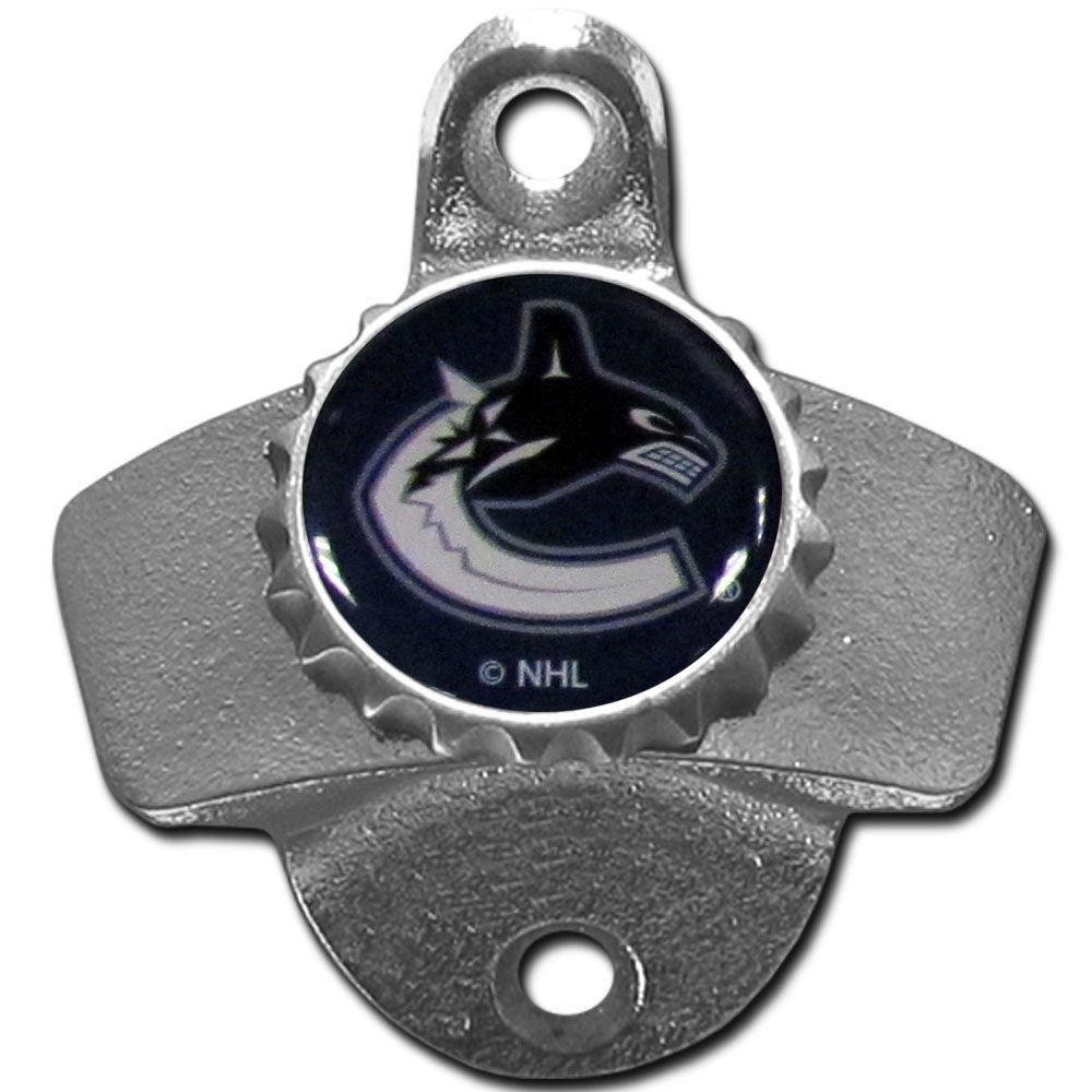 Vancouver Canucks® Wall Mounted Bottle Opener - Siskiyou Buckle