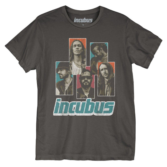 Incubus The Band Men's Heavy Metal Crew T Shirt - Flyclothing LLC