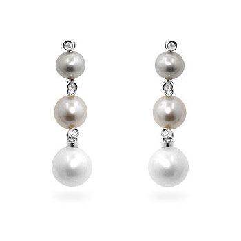 Multicolor Pearl Earrings - JGI - Flyclothing LLC