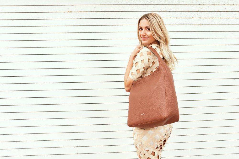 Kiko Leather Hobo - Kiko - Flyclothing LLC