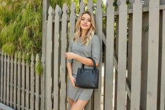 Kiko Leather Simplistic Crossbody - Kiko