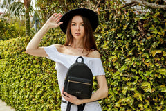 Kiko Leather Itty-Bitty Backpack - Kiko