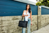 Kiko Leather Mid Zip Tote - Kiko