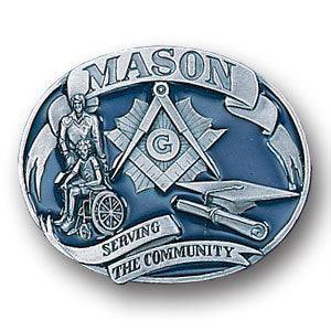Mason 3D Enameled Belt Buckle - Siskiyou Buckle