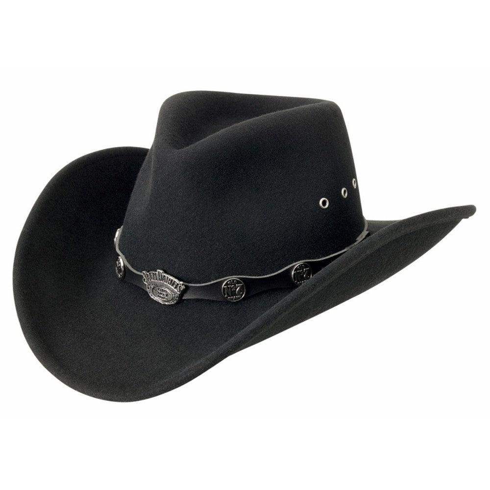 Jack Daniels 100% Crushable Wool Felt Hat - Jack Daniels Clothing - Flyclothing LLC