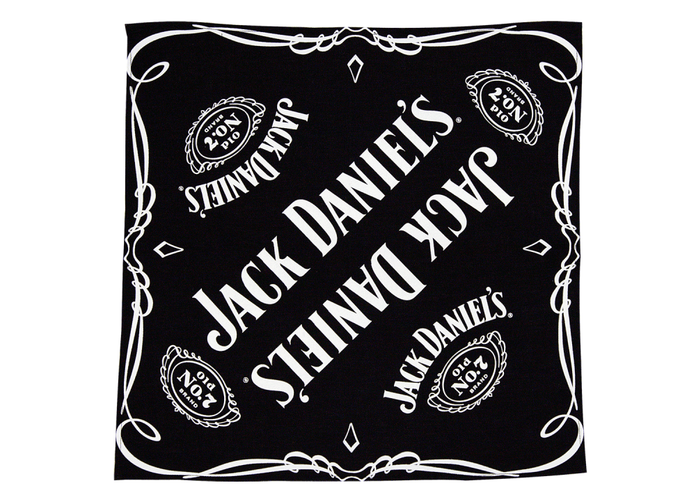 Jack Daniels Cotton Bandana - Jack Daniels Clothing