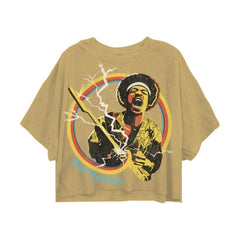 Jimi Hendrix Power Of Love Oversize Crop - Dirty Cotton Scoundrels