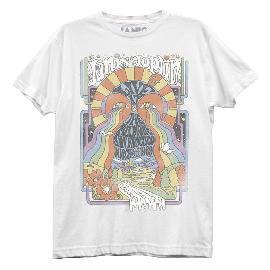 Janis Joplin Land Boyfriend Tee - Janis Joplin
