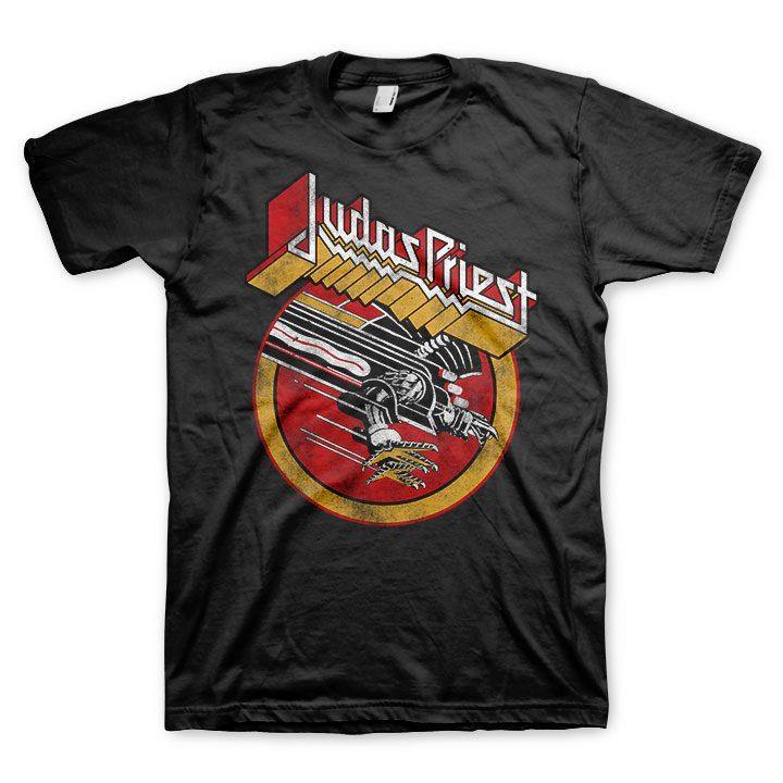 Judas Priest SFV Solid Vintage Mens T-Shirt - Judas Priest