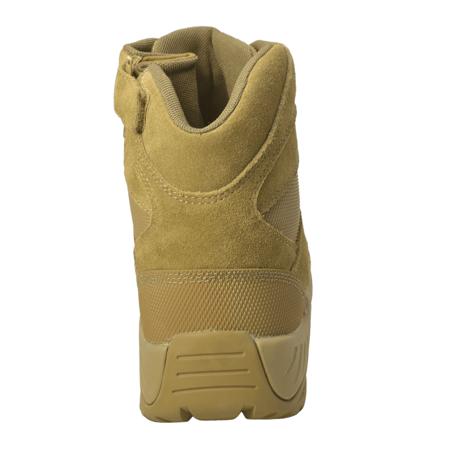 AdTec Men's 6" Suede Leather Side Zipper Tactical Boot Coyote - AdTec - Flyclothing LLC