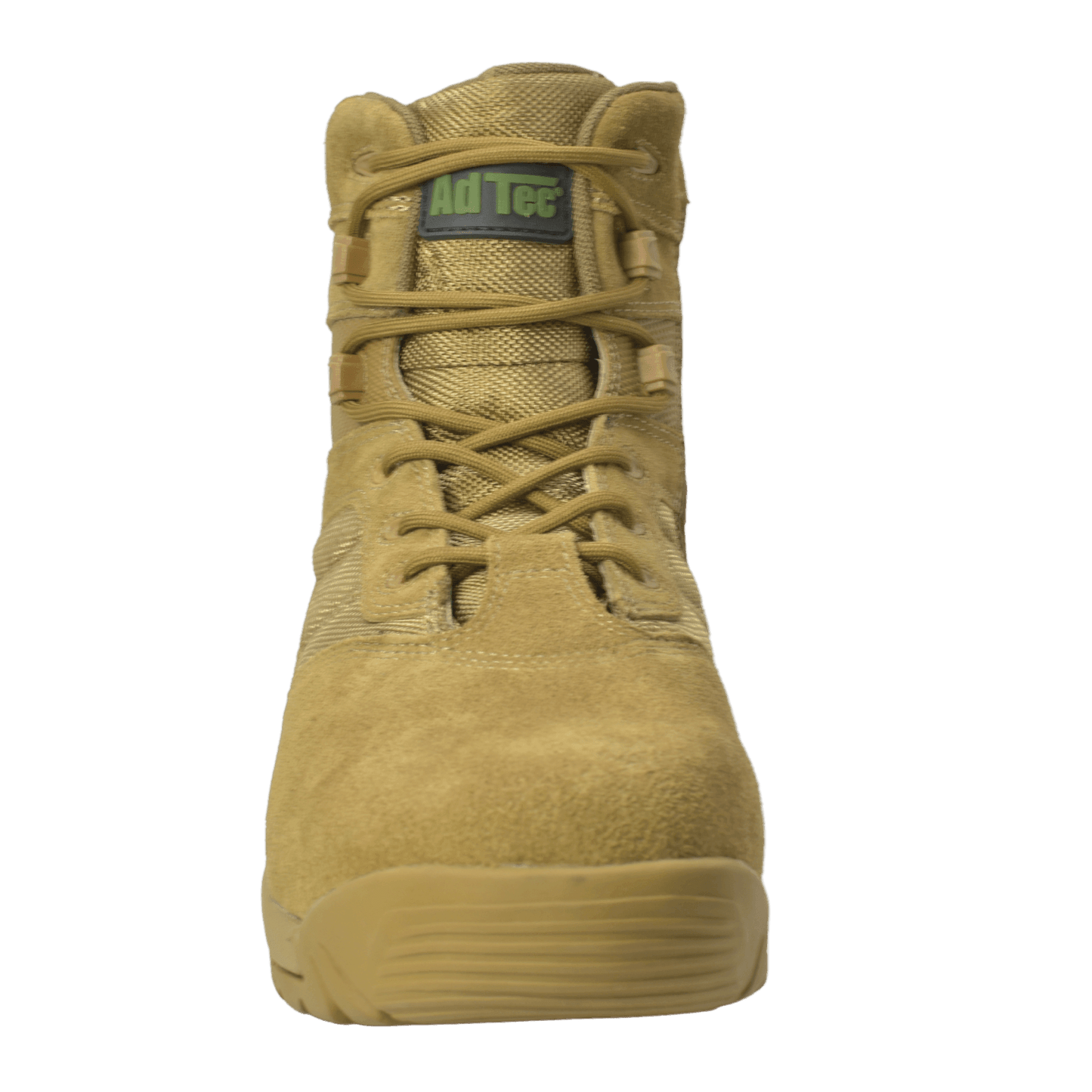 AdTec Men's 6" Suede Leather Side Zipper Tactical Boot Coyote - AdTec - Flyclothing LLC