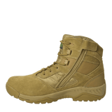 AdTec Men's 6" Suede Leather Side Zipper Tactical Boot Coyote - AdTec