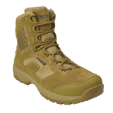 AdTec Men's 8" Suede Leather Side Zipper Waterproof Tactical Boot Coyote - AdTec