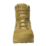 AdTec Men's 8" Suede Leather Side Zipper Waterproof Tactical Boot Coyote - AdTec