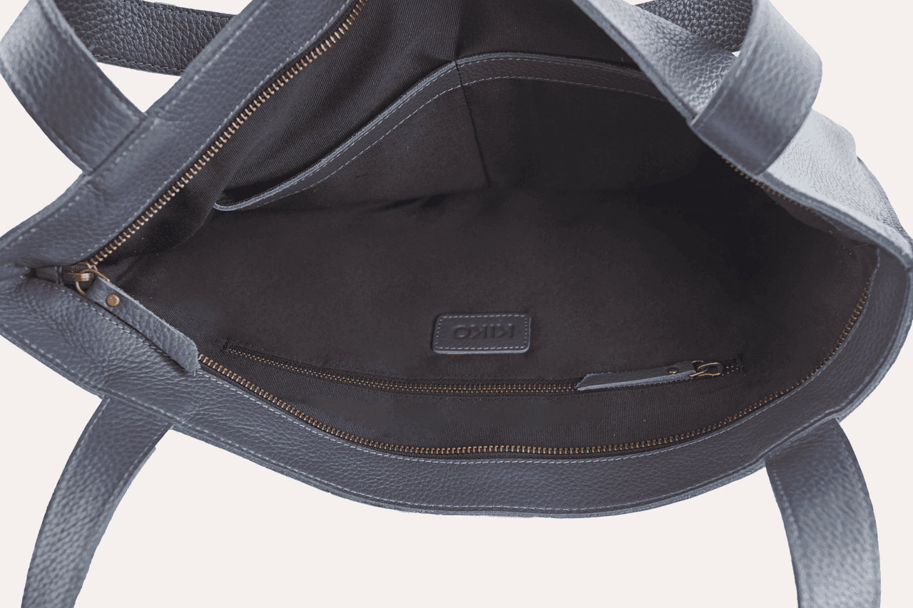 Kiko Leather On The Go Tote - Kiko - Flyclothing LLC