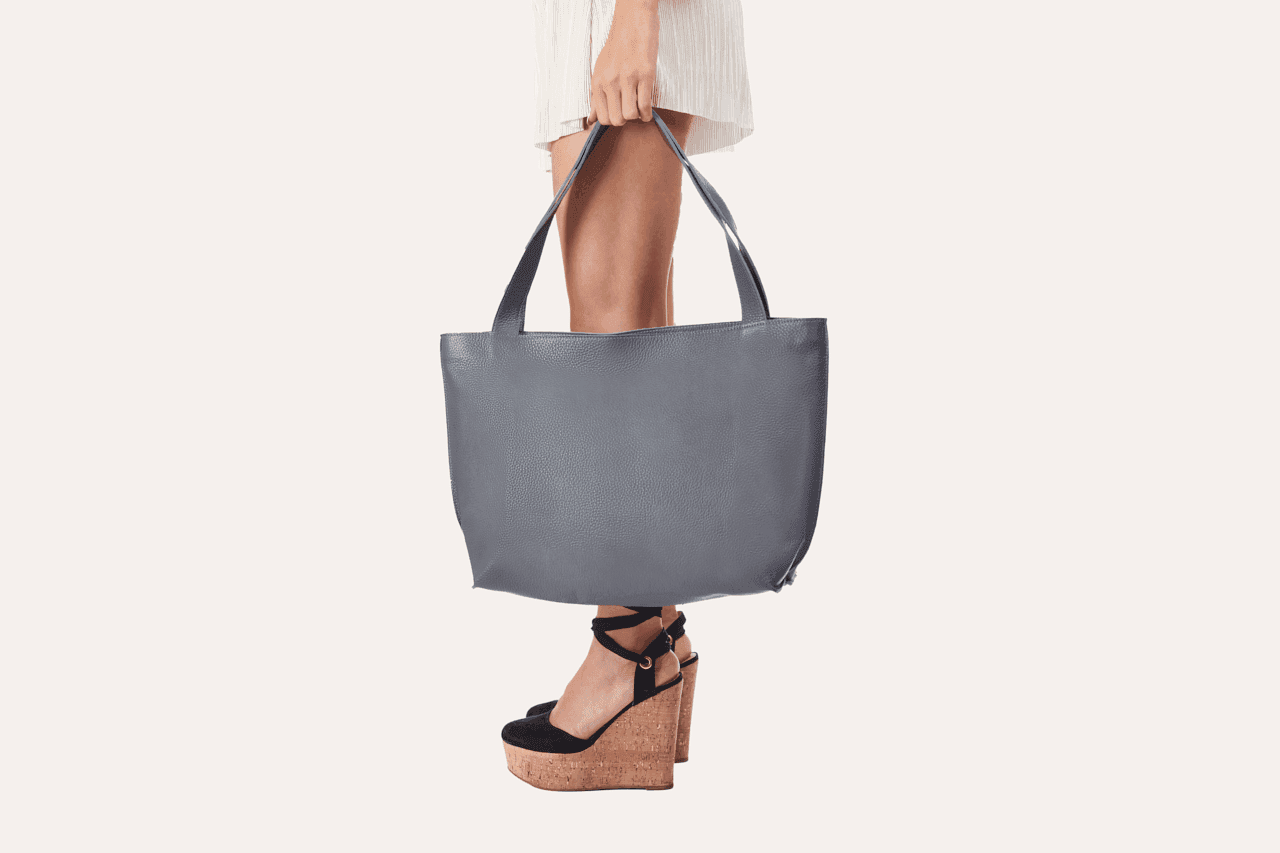 Kiko Leather On The Go Tote - Kiko - Flyclothing LLC