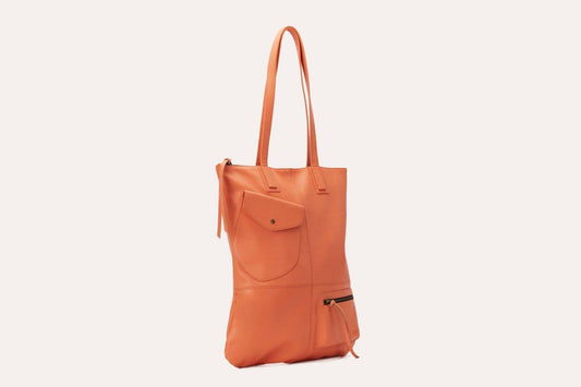 Kiko Leather Fold n Hold Tote - Kiko