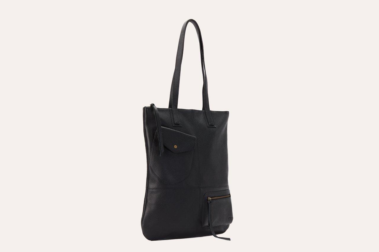 Kiko Leather Fold n Hold Tote - Kiko