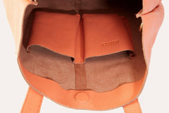 Kiko Leather Journalist Tote - Kiko