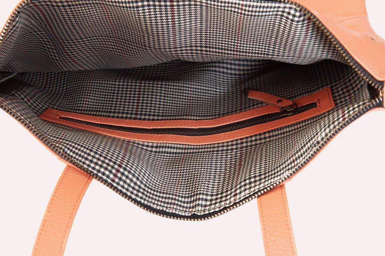 Kiko Leather Fold n Hold Tote - Kiko - Flyclothing LLC