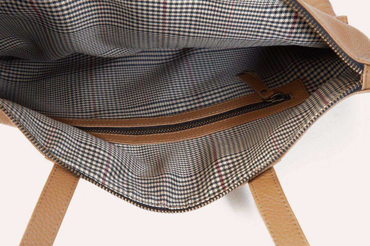 Kiko Leather Fold n Hold Tote - Kiko - Flyclothing LLC