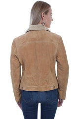 Scully OLD RUST FAUX SHEARLING JEAN JACKET - Flyclothing LLC