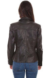 Scully BLACK LAMB SNAP FRONT JACKET - Scully Leather