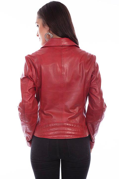 Scully RED LAMB MOTORCYCLE JACKET - Flyclothing LLC