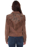 Scully SAND FRINGE/BEADED JACKET - Scully Leather