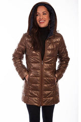 Scully COPPER RIBBED/HOODED JACKET - Flyclothing LLC