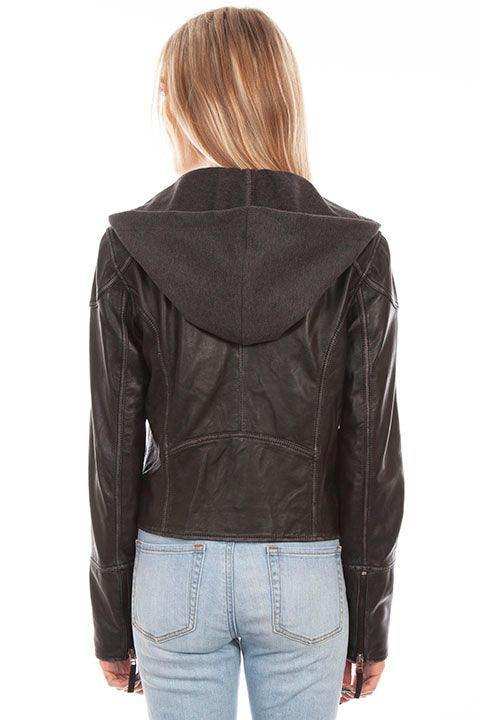 Scully Leather 100% Leather Black Ladies Jacket - Scully Leather - Flyclothing LLC