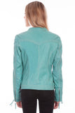 Scully BLUE RIVER LACED SLEEVE JACKET - Scully Leather